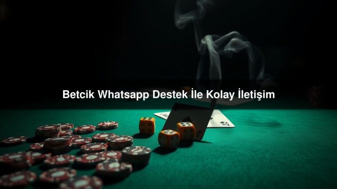 Betcik Whatsapp